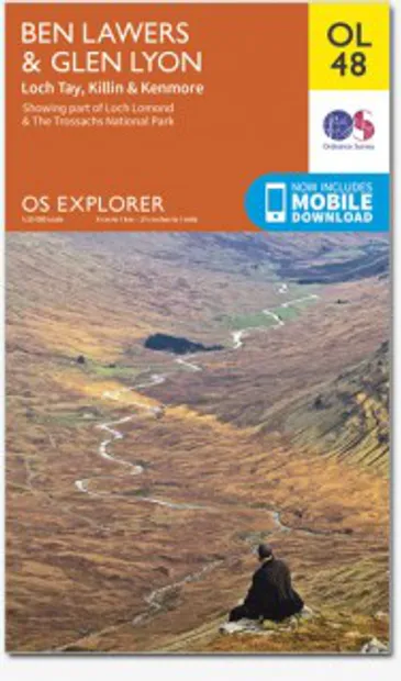 Wandelkaart - Topografische kaart OL48 Explorer Ben Lawers - Glen Lyon