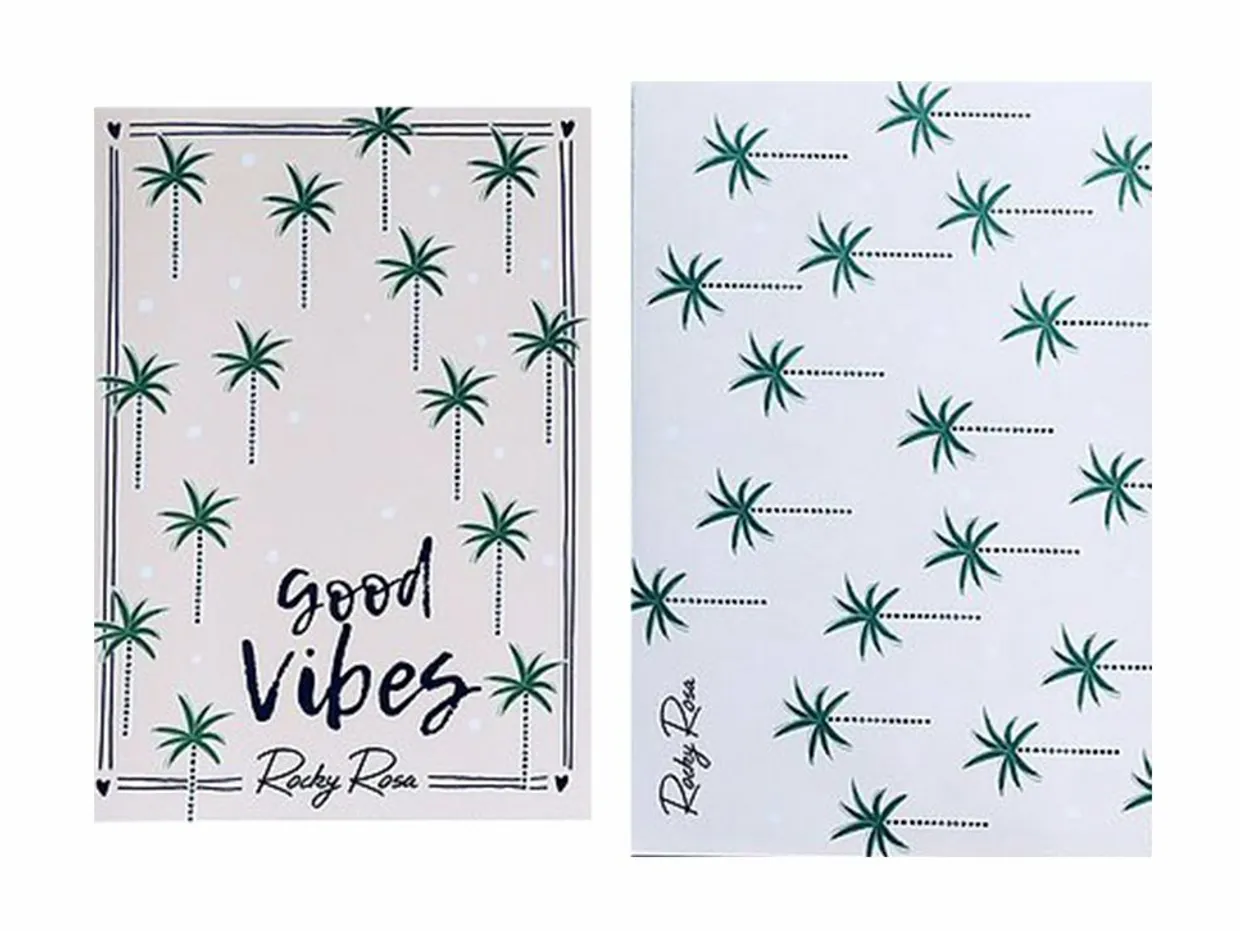 Good vibes card set Multi-color