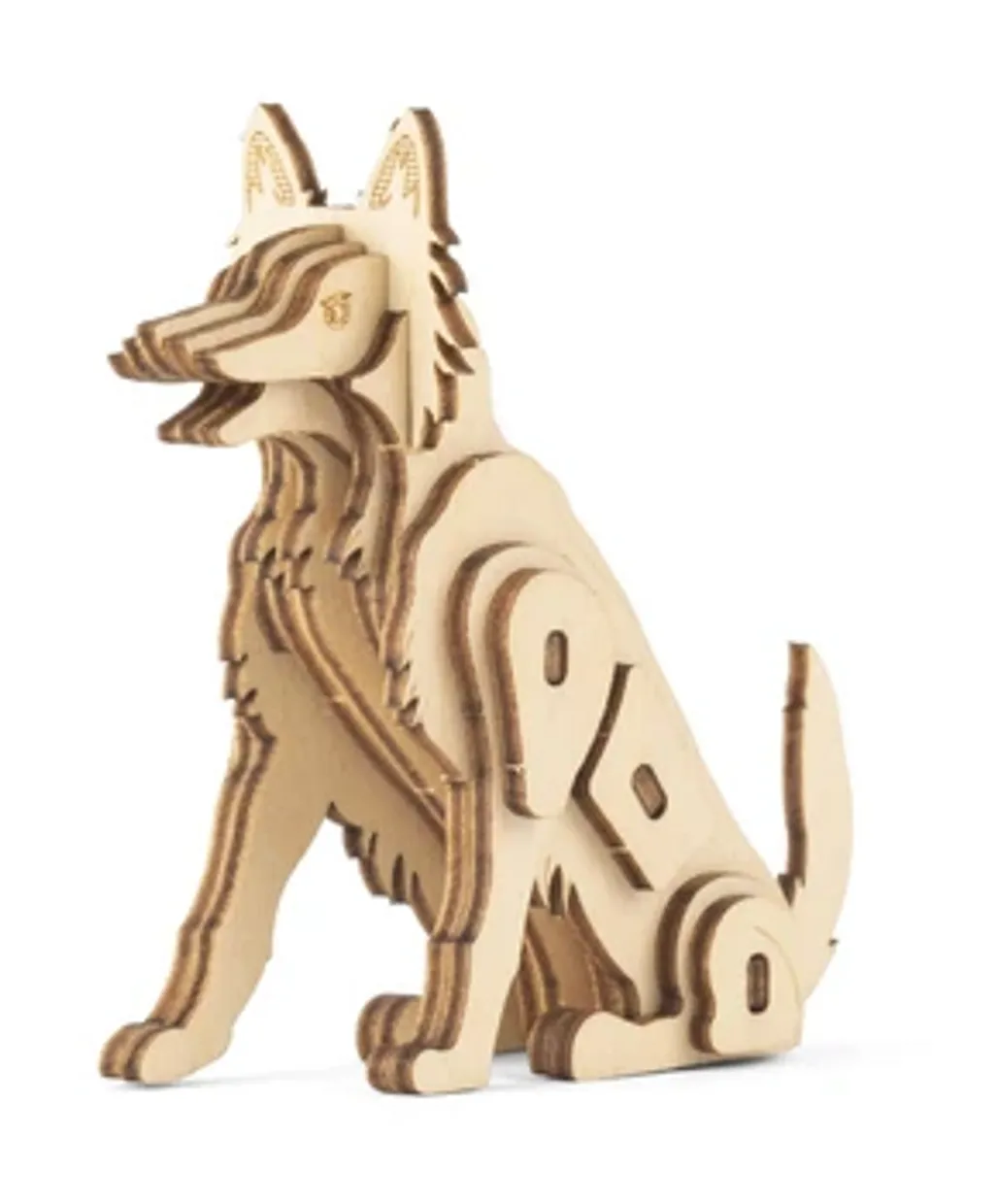 3D Houten puzzel hond