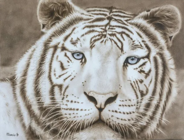 Eye of the Tiger - witte tijger