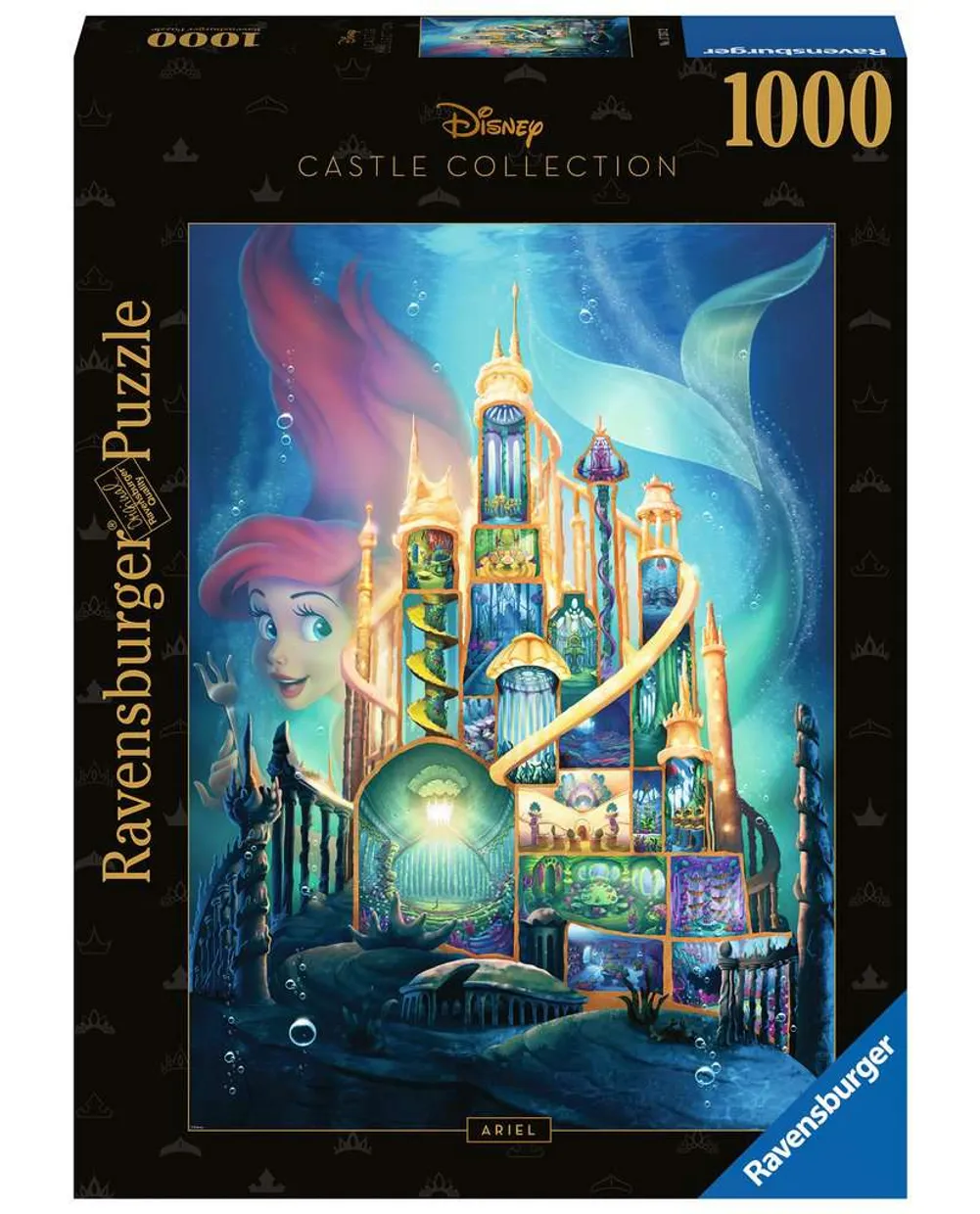 Puzzel - Disney Castles: Ariel (1000)