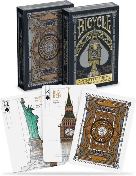 Pokerkaarten Architectural Wonders