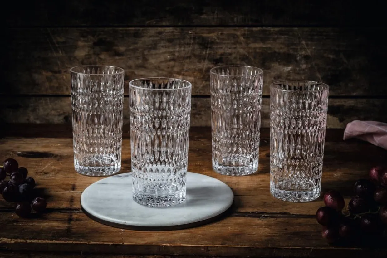 Longdrinkglas set van 4 Ethno