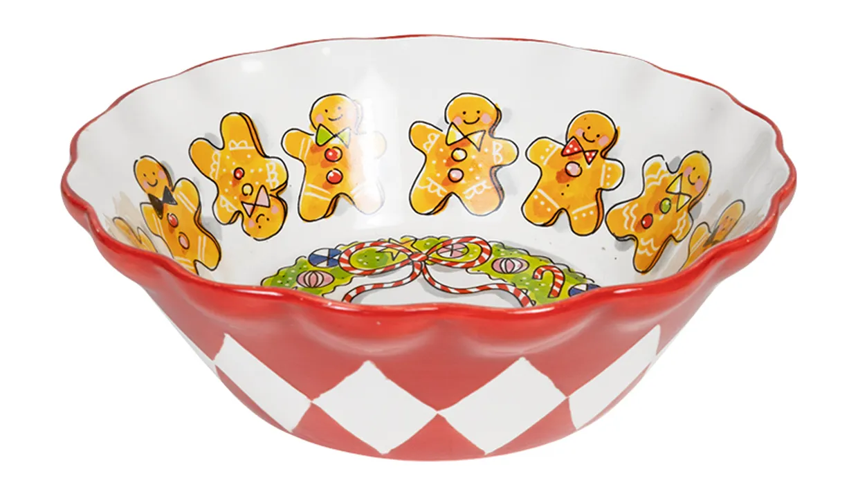 Christmas: edged bowl 23cm (2025)