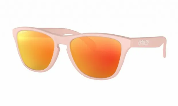Frogskins XS (extra small) Matte Pink/ Prizm Ruby