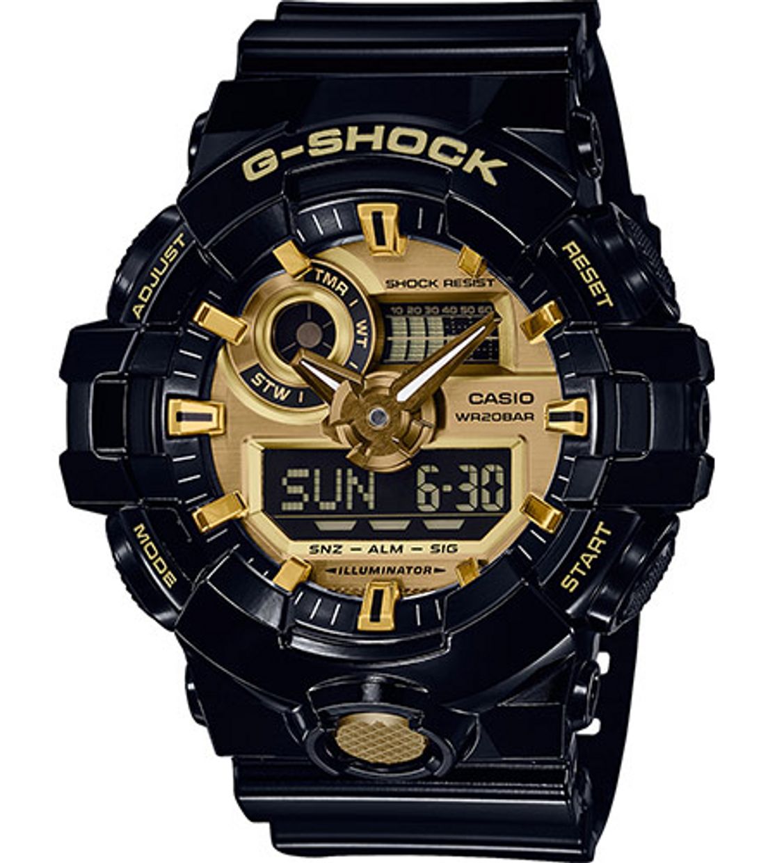 G-Shock analoog-digitaal | Horlogerie Kronos |