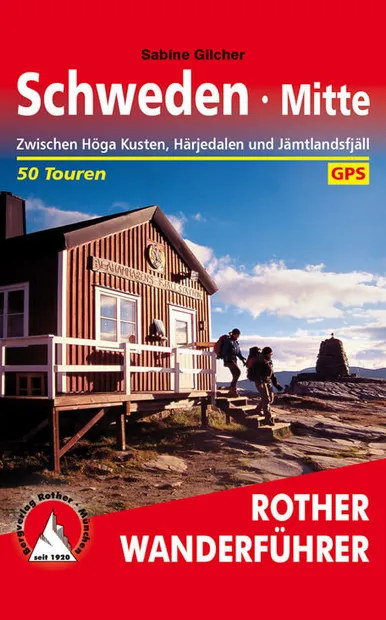 Wandelgids Schweden Mitte - Zweden midden | Rother Bergverlag