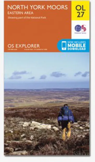 Wandelkaart - Topografische kaart OL27 Explorer North York Moors Easte
