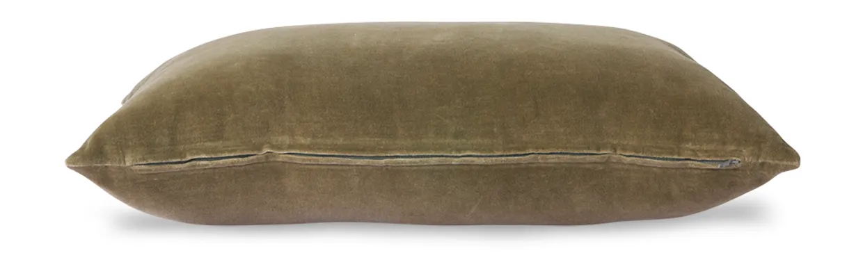 Velvet cushion army (40x60)
