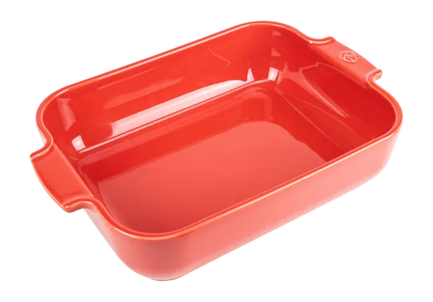 Ovenschaal rechthoekig 32 cm rood