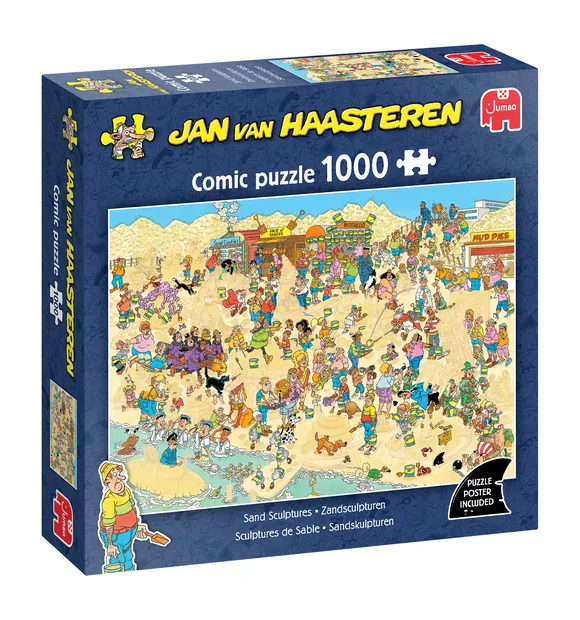Jan van Haasteren - Zandsculpturen (1000 pieces)