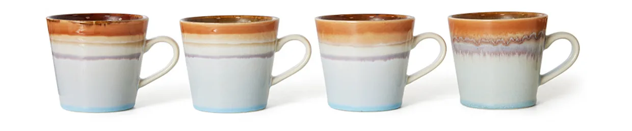 70s ceramics: cappuccino mug, ash