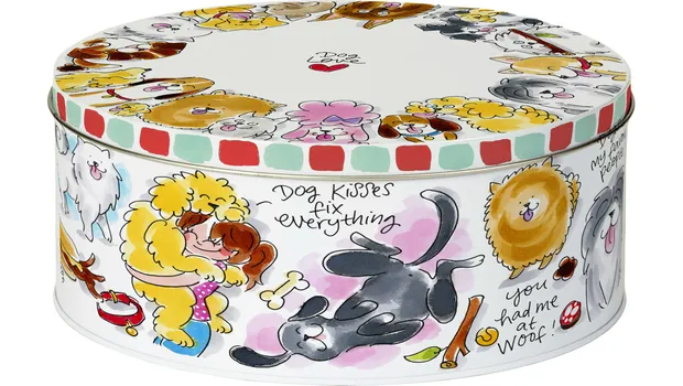 Dier: blik hond 24 cm