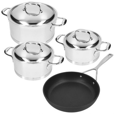 Atlantis 7 - 3 delige kookset + gratis Alu Pro 24 cm
