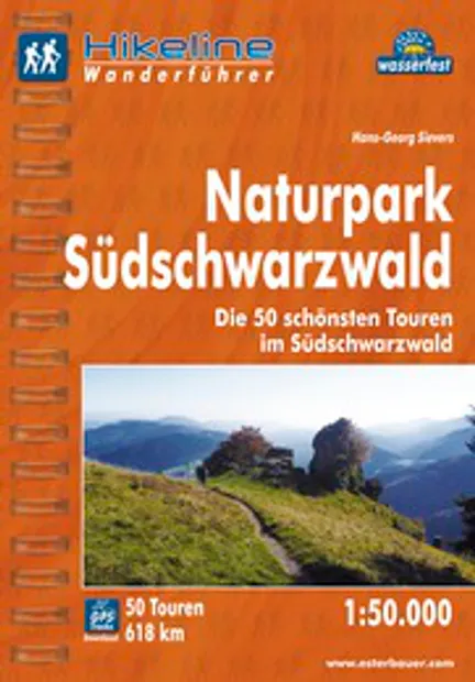 Wandelgids Hikeline Naturpark Südschwarzwald | Esterbauer