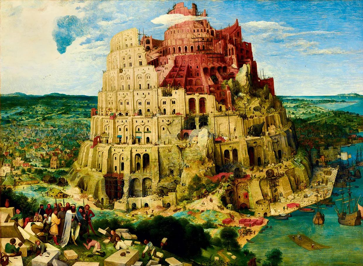 Puzzel - Brueghel: The Tower of Babel (1000)
