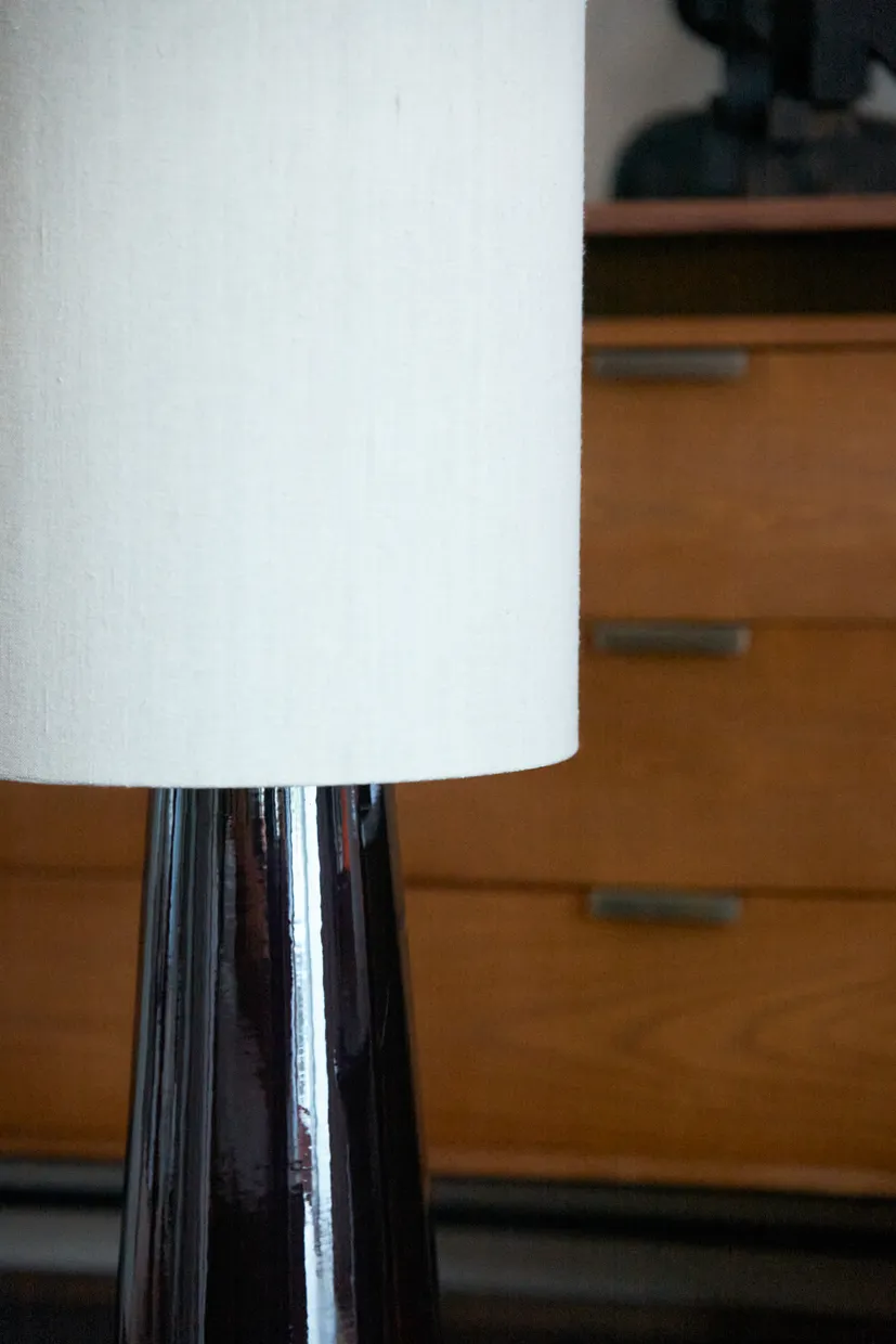 Cylinder lamp shade natural XL