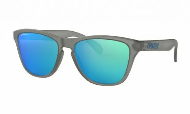 Frogskins XS (extra small) Matte Grey Ink/ Prizm Sapphire