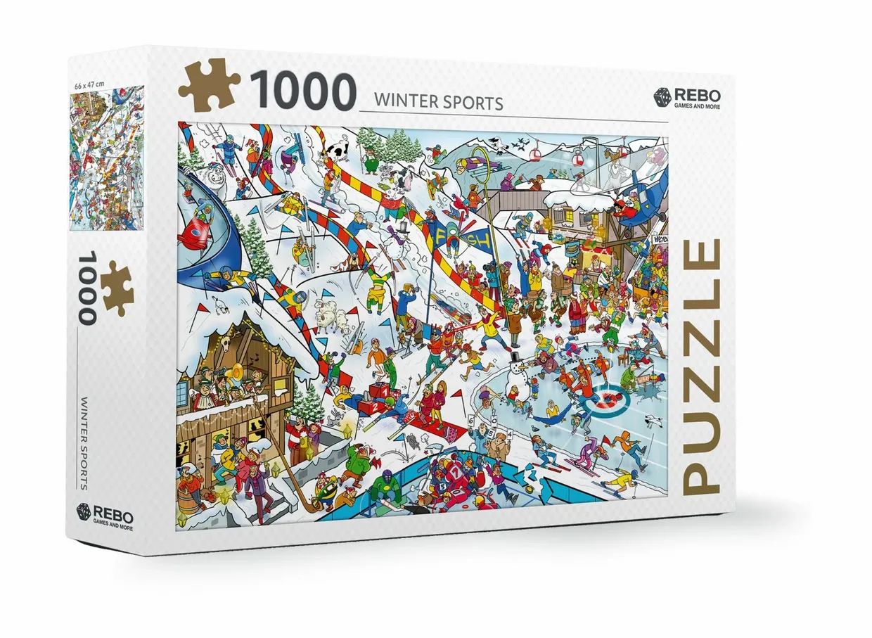 Puzzel - Winter Sports (1000)