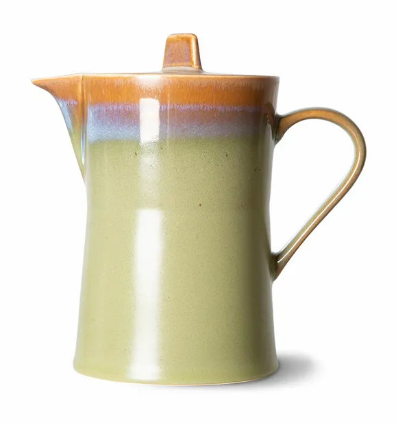 70s ceramics: tea pot, peat