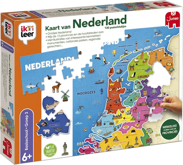 Ik Leer: Kaart van Nederland