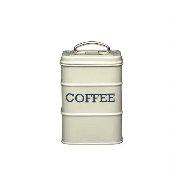 Bewaarblik 'Coffee' Crème 11 x 17 cm