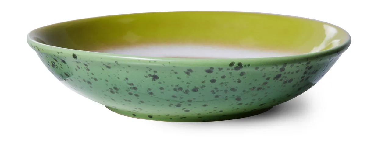 70s ceramics: curry bowls, Upside down (set of 2)