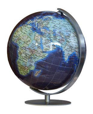 Wereldbol - Globe 43 Duo Azzurro Mini Ø 12 cm | Columbus Verlag