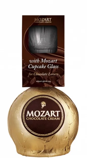 Chocolade Cream Met Cupcake Glas
