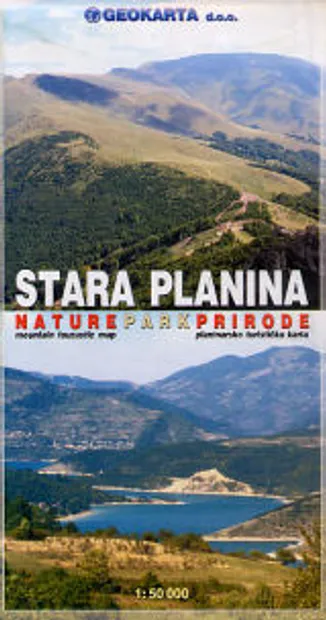 Wandelkaart Stara Plana Naturepark Prirode – Servië | Geokarta