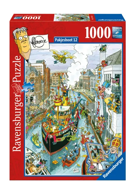 Puzzel: Fleroux Pakjesboot (1000)