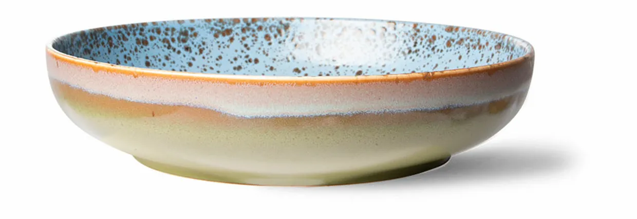 70s ceramics: salad bowl, peat
