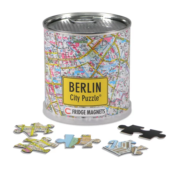 Magnetische puzzel City Puzzle Magnets Berlin - Berlijn | Extragoods