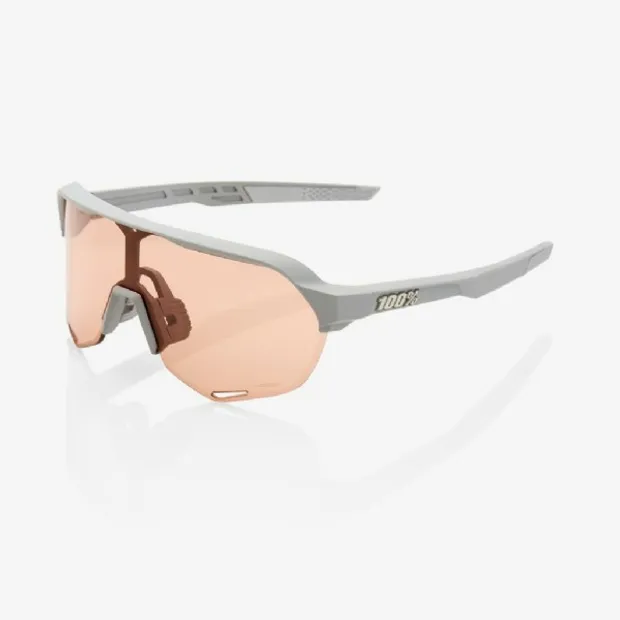 S2 Soft Tact Stone Grey/ HiPER® Coral Lens + Clear Lens