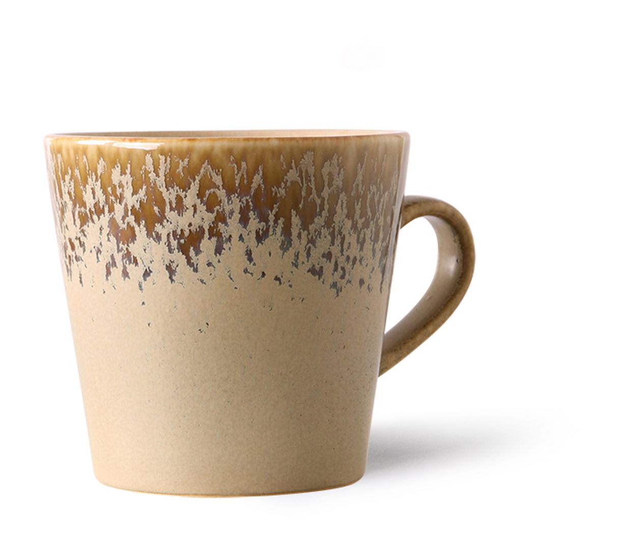 70s ceramics: americano mug, bark