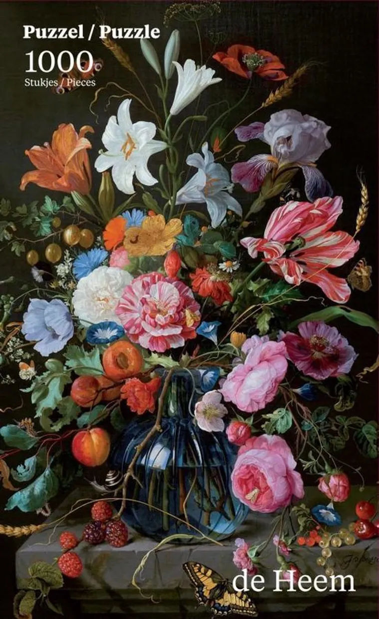 Puzzel - Jan de Heem: Vaas met Bloemen (1000)