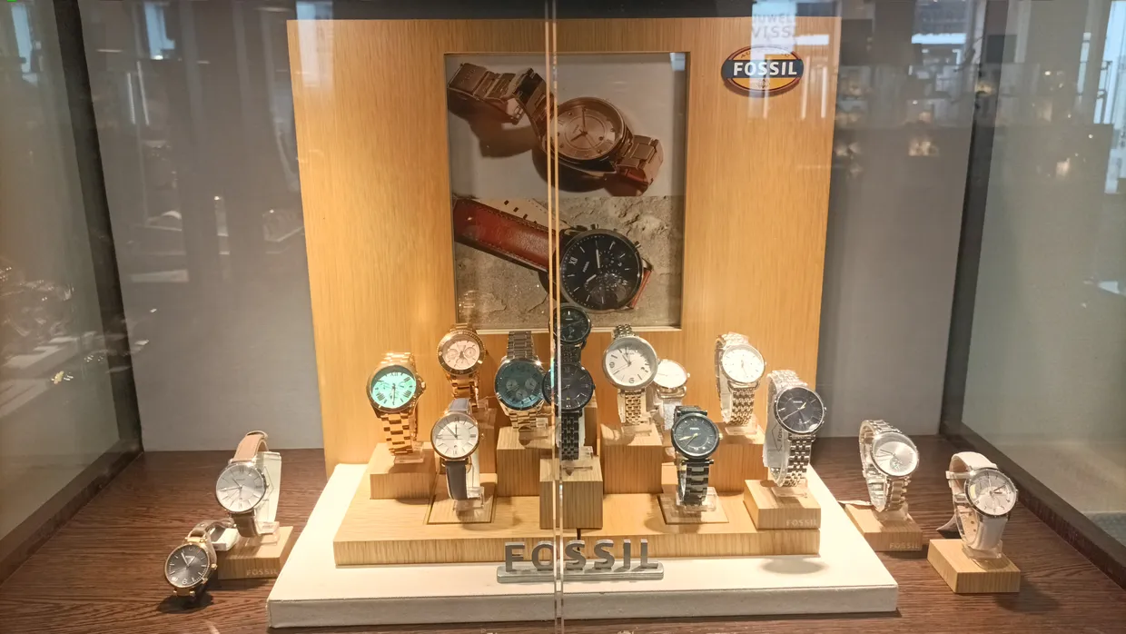 horloges fossil