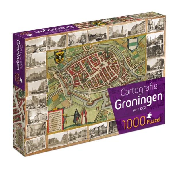 Puzzel - Cartografie Groningen (1000)