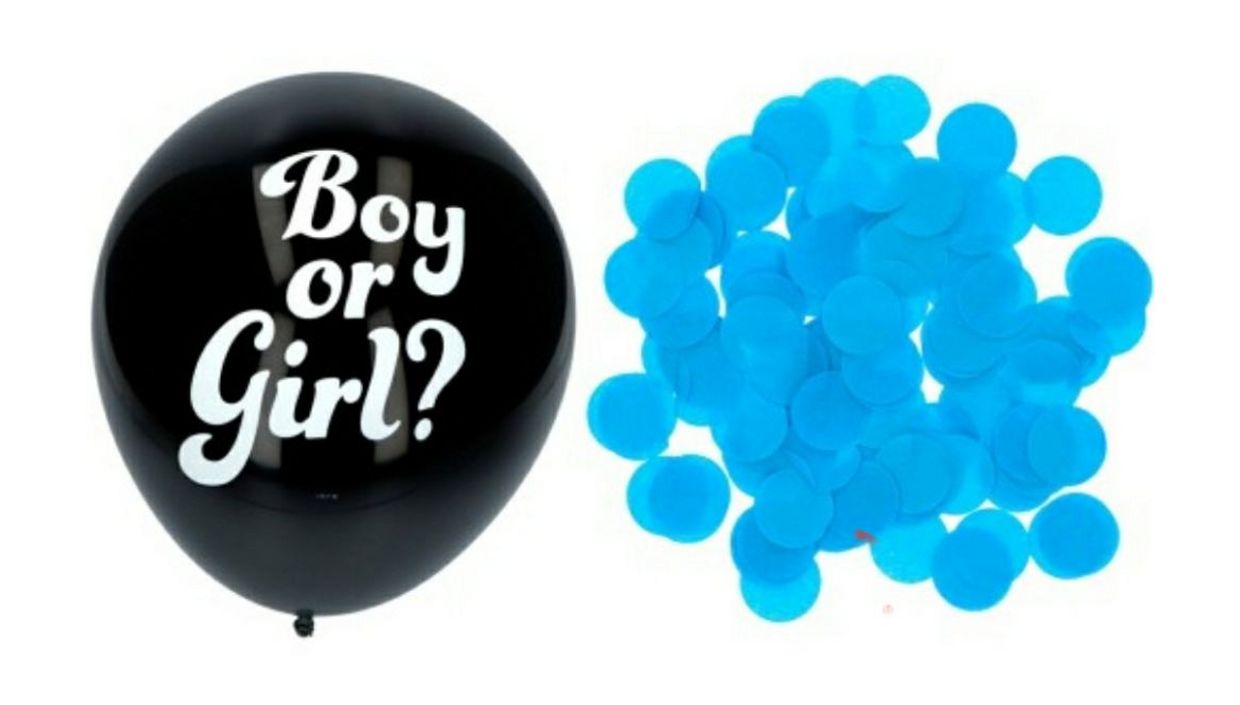 Ballon Boy or Girls? Blauw