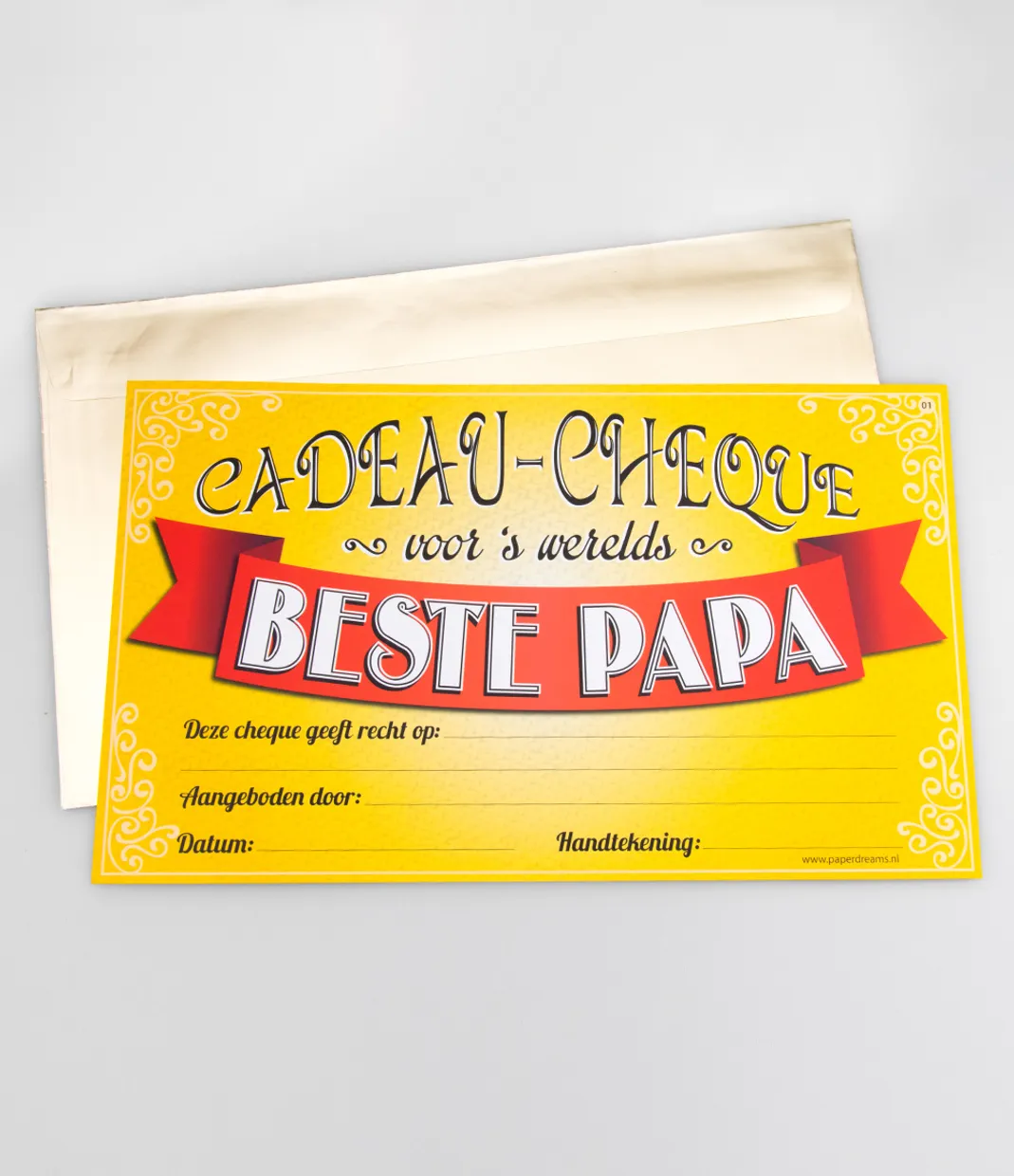Gift Cheque - Papa