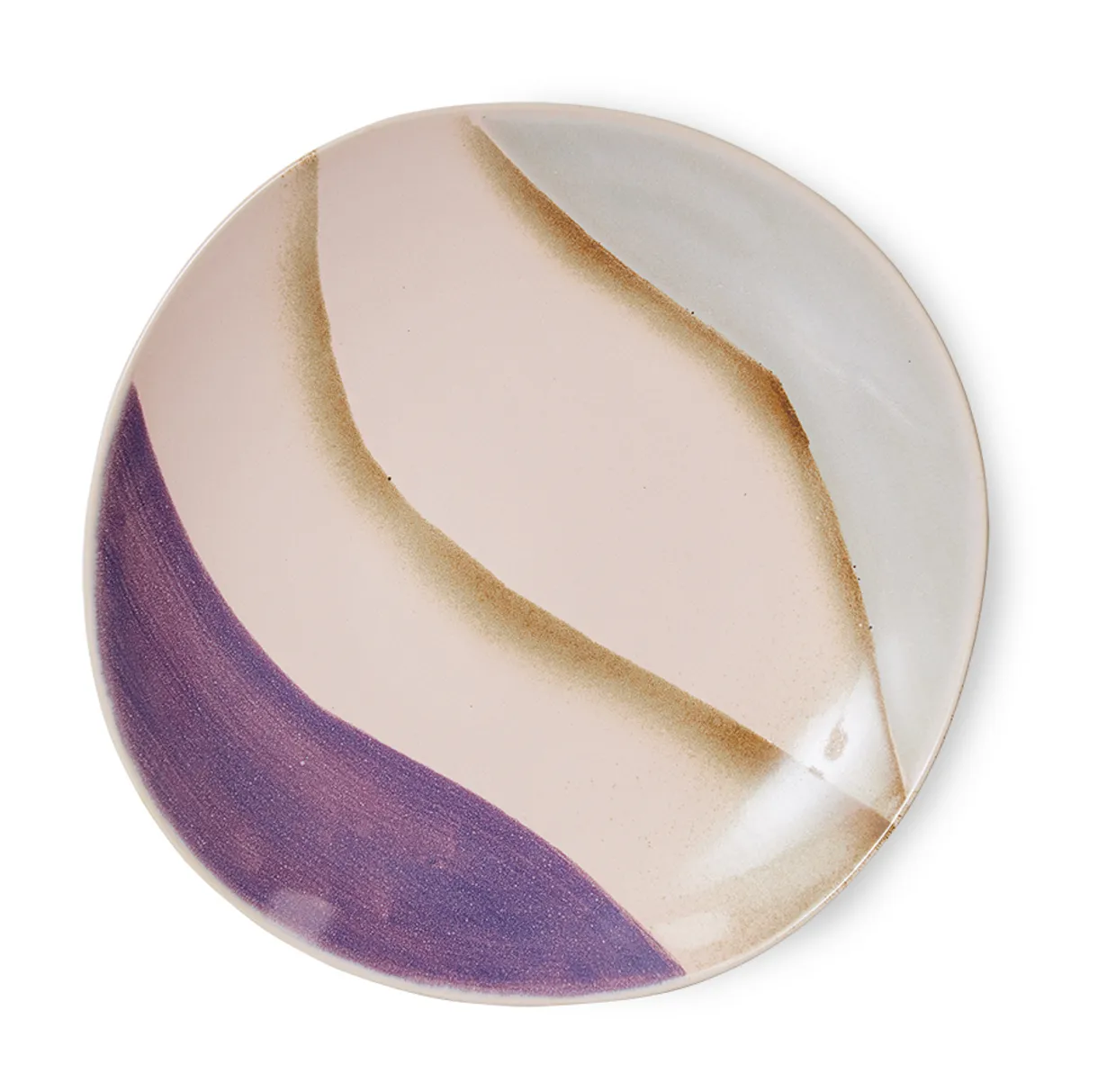 70s ceramics: side plates, valley (set of 2)