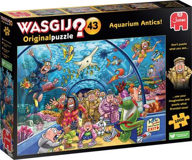 Puzzel - Wasgij: Aquarium Antics (1000)