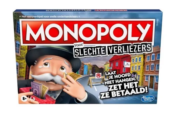Spel Monopoly Slechte Verliezers