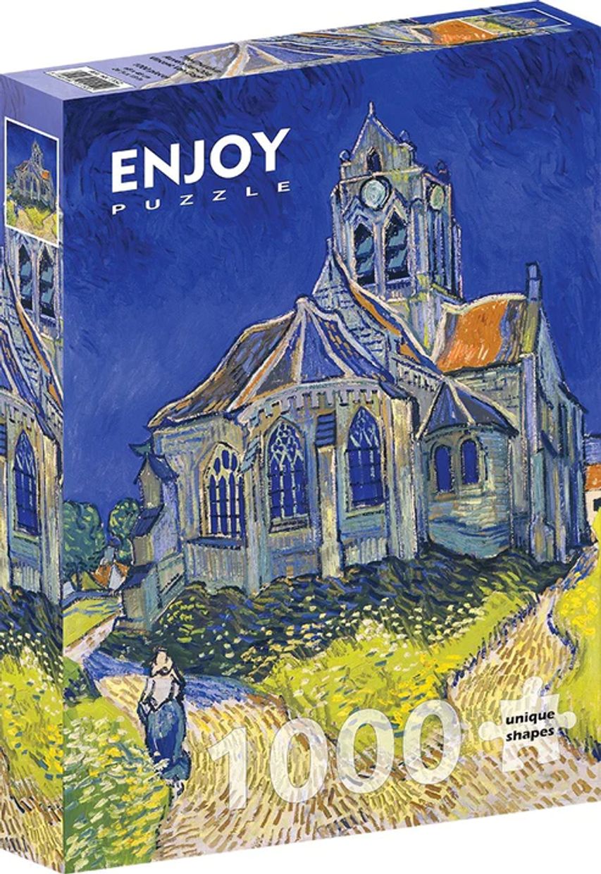 Puzzel - Van Gogh: The Church in Auvers-sur-Oise (1000)