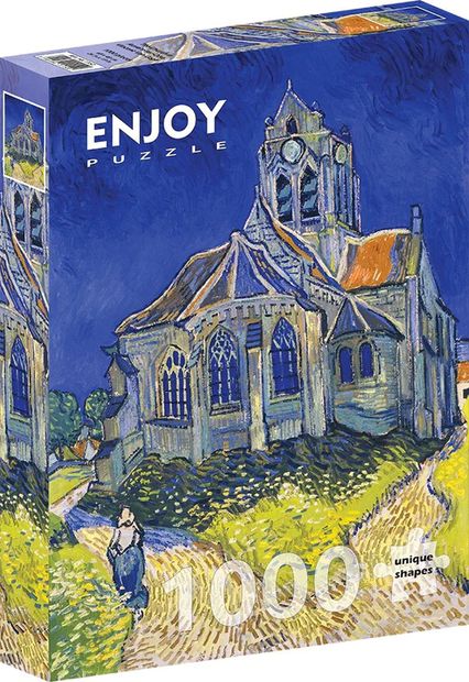 Puzzel - Van Gogh: The Church in Auvers-sur-Oise (1000)