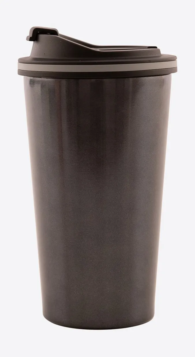Isoleerbeker Metallic Antraciet 410 ml