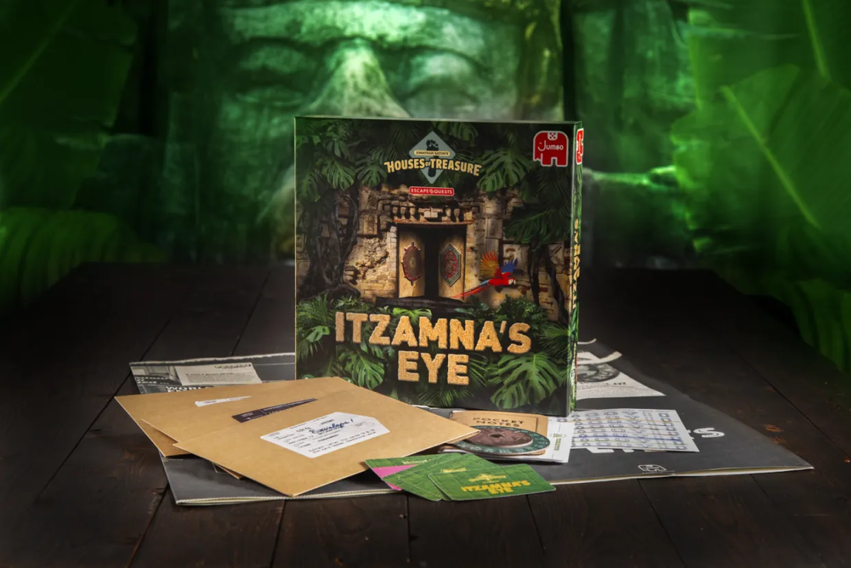 Jumbo Escape Quest Itzamna's Eye - Deel 2 - Bordspellen - 1-4 spelers vanaf 16 jaar - Nederlands - Escape Game Puzzel