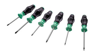 Schroevendraaierset Kraftform Comfort - 6-delig