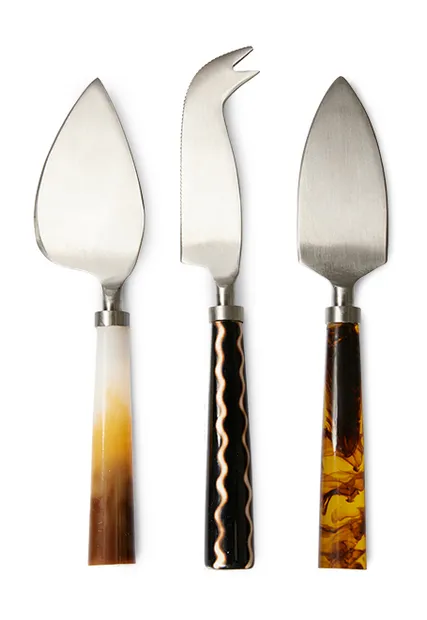 Cheese knives havana (set of 3)