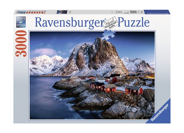 Puzzel Hamnoy Lofoten  legpuzzel  3000 stukjes